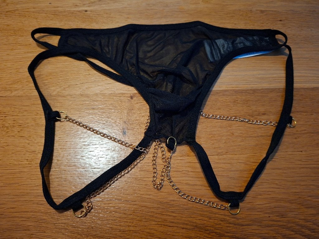 sexy heren string/jockstrap maat m, Verzenden, Zwart, Overige typen