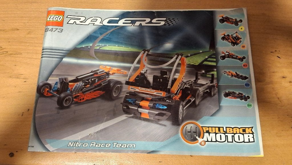 Lego racers, Lego, Inclusief instructies, Ophalen of Verzenden, Zo goed als nieuw