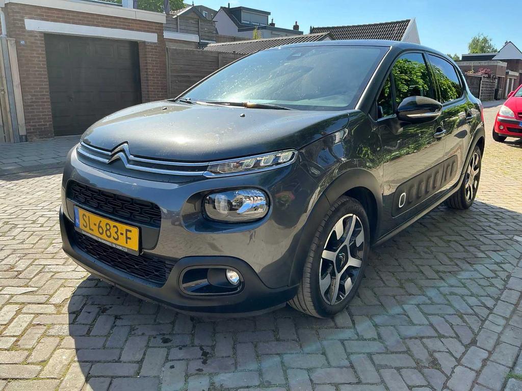 2018 Citroen C3 1.2 PT S&S Shine Personenauto (SL-683-F), Auto's, Citroën, Gebruikt, Euro 6, 49 €/maand, Bedrijf