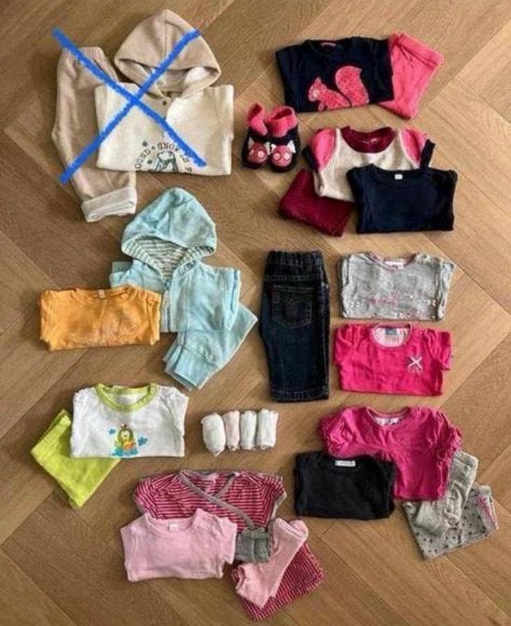 Kleding pakket, meisjes, maat 62, Ophalen of Verzenden, Zo goed als nieuw, Maat 62