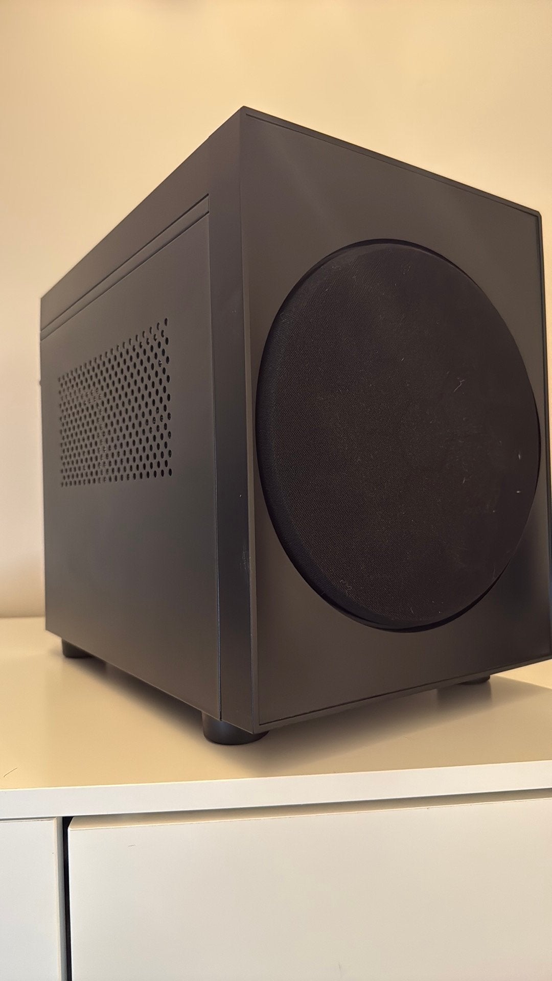 Chieftec The Cube (CI-03B-OP) zgan, Computers en Software, Ophalen, Zo goed als nieuw
