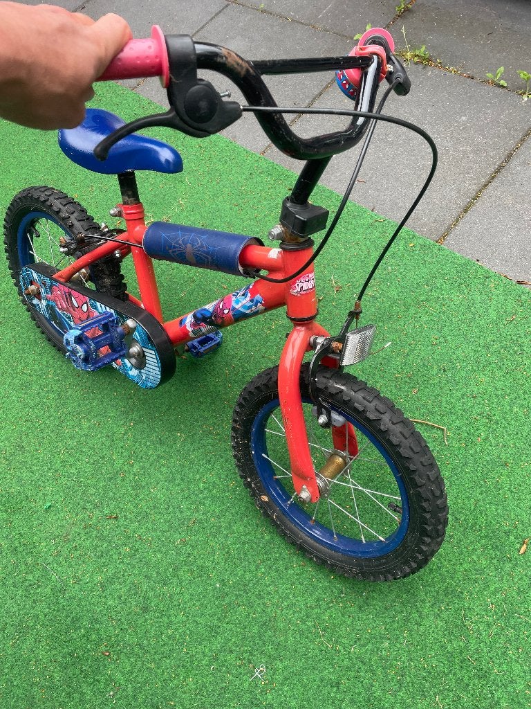 Kinderfiets 12 - 14 inch, Fietsen en Brommers, Fietsen | Kinderfietsjes, Ophalen, Gebruikt, Minder dan 16 inch