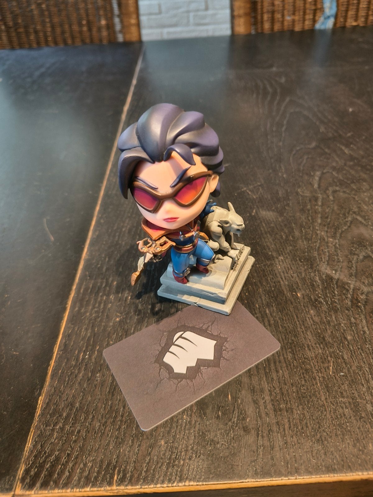League of Legends Vayne Figuur met Echtheidsbewijs, Verzamelen, Poppetjes en Figuurtjes, Ophalen of Verzenden, Zo goed als nieuw