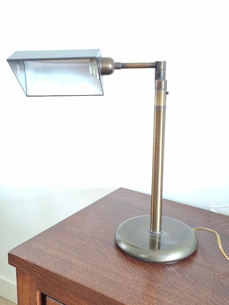 schemerlampen staande en bureaulamp, Ophalen, Gebruikt, Klassiek messing, Minder dan 100 cm