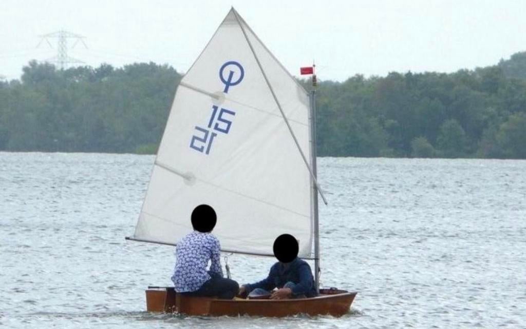 Optimist zeilboot - Ideaal voor beginners en jeugd, Ophalen, Gebruikt, Overige typen, Minder dan 15 m²