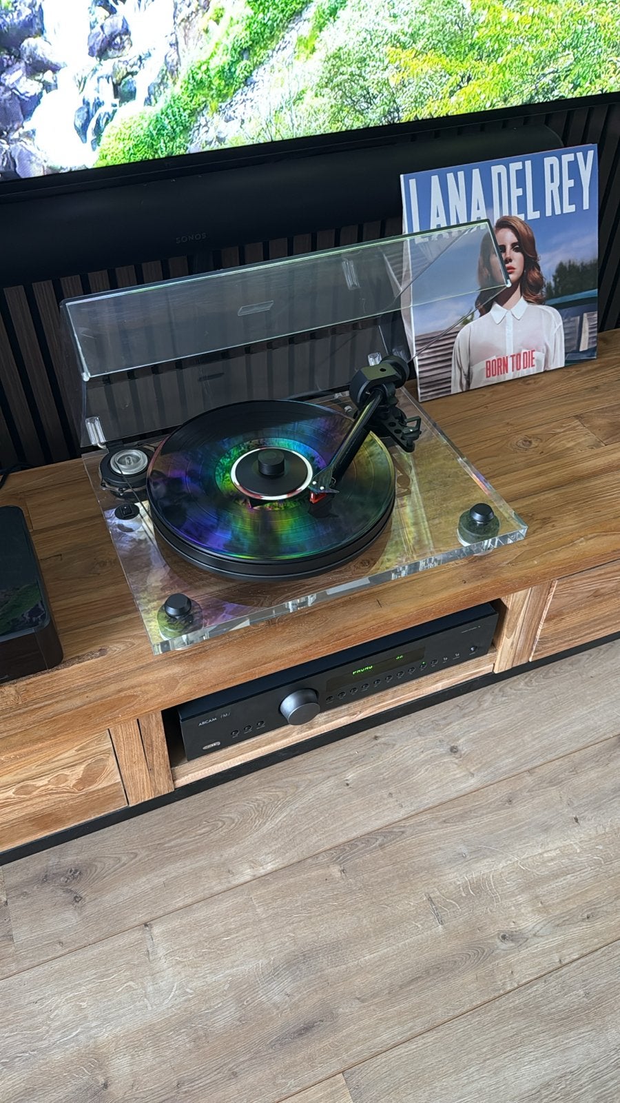 Pro-Ject 2xperience DC Acryl platenspeler 2M Bronze, Ophalen of Verzenden, Zo goed als nieuw, Platenspeler, Overige merken