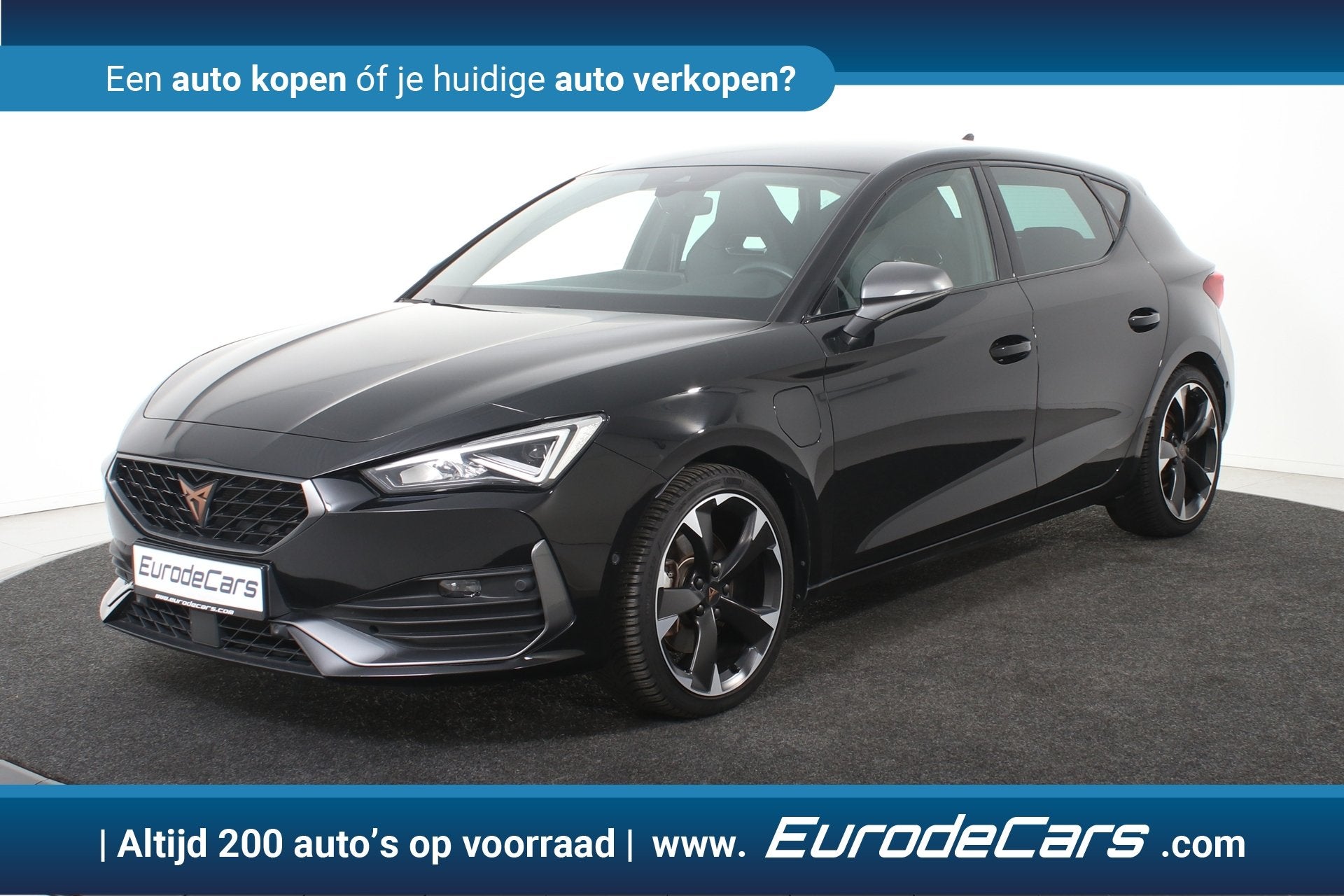 CUPRA Leon 1.4 e-Hybrid Sport *1ste Eigenaar*Leer*Keyless*, Auto's, Dealer onderhouden, Stof, Gebruikt, 4 cilinders
