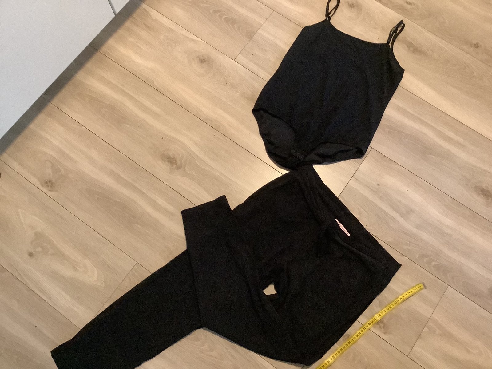 Studio Anneloes travelstof set: broek XL en body L, Ophalen of Verzenden, Zo goed als nieuw, Maat 46/48 (XL) of groter, Zwart