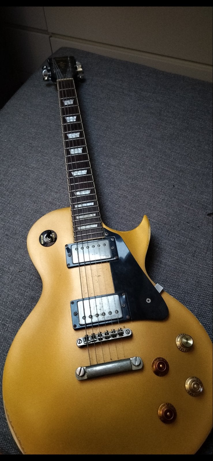 Vintage Single Cut Gitaar - Les Paul Stijl, Muziek en Instrumenten, Ophalen, Gebruikt, Solid body, Overige merken