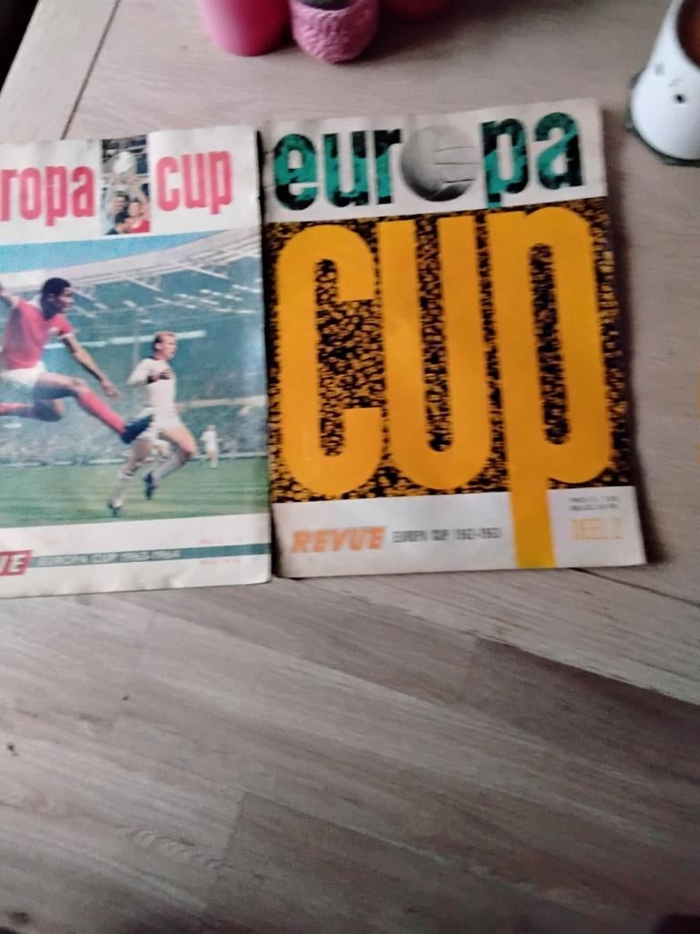 Europa Cup Revue 1962-1963 & 1963-1964, Ophalen of Verzenden, Gelezen, Sport en Vrije tijd