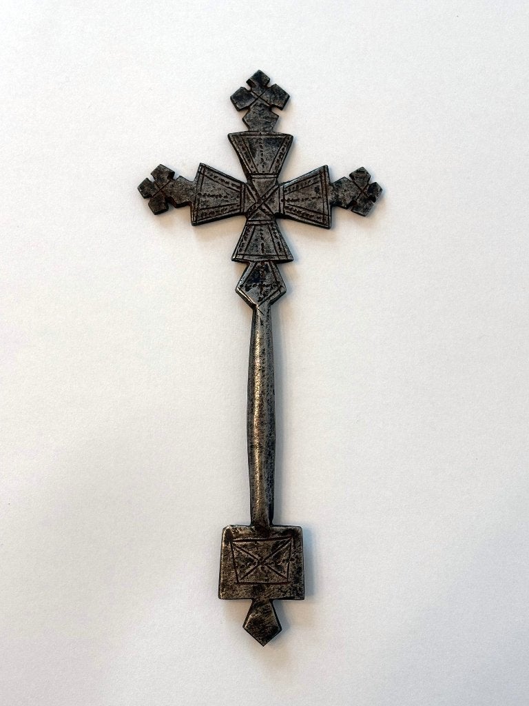 Ethiopisch-koptisch handkruis, Ophalen of Verzenden