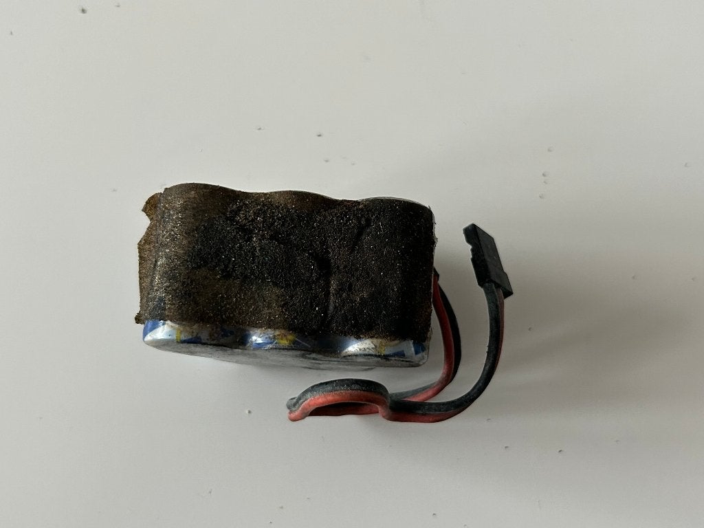 Accu 6v 1600mah accu rc modelbouw, Ophalen of Verzenden, Gebruikt, Overige schalen, Onderdeel
