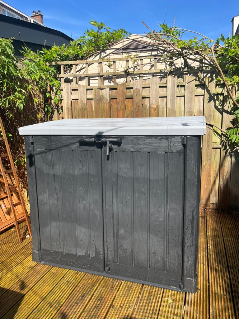 Keter Store It Out Max opbergbox - 1200L L146 H125 B82, Ophalen, Zo goed als nieuw, Kunststof, Overige typen