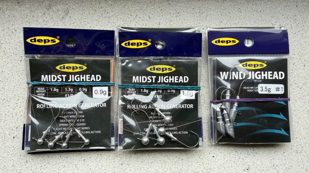Deps Strolling Jigheads JDM Finesse Japan, Ophalen of Verzenden, Nieuw