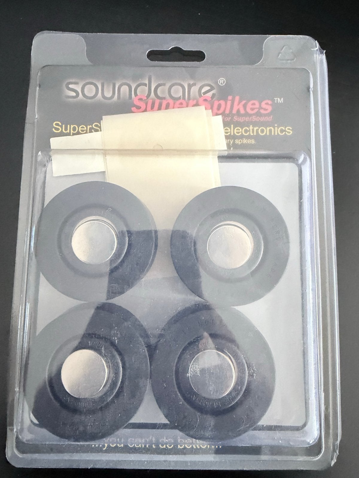 SoundCare Superspiked Feet Hifi Trillingsdempers (4 stuks)