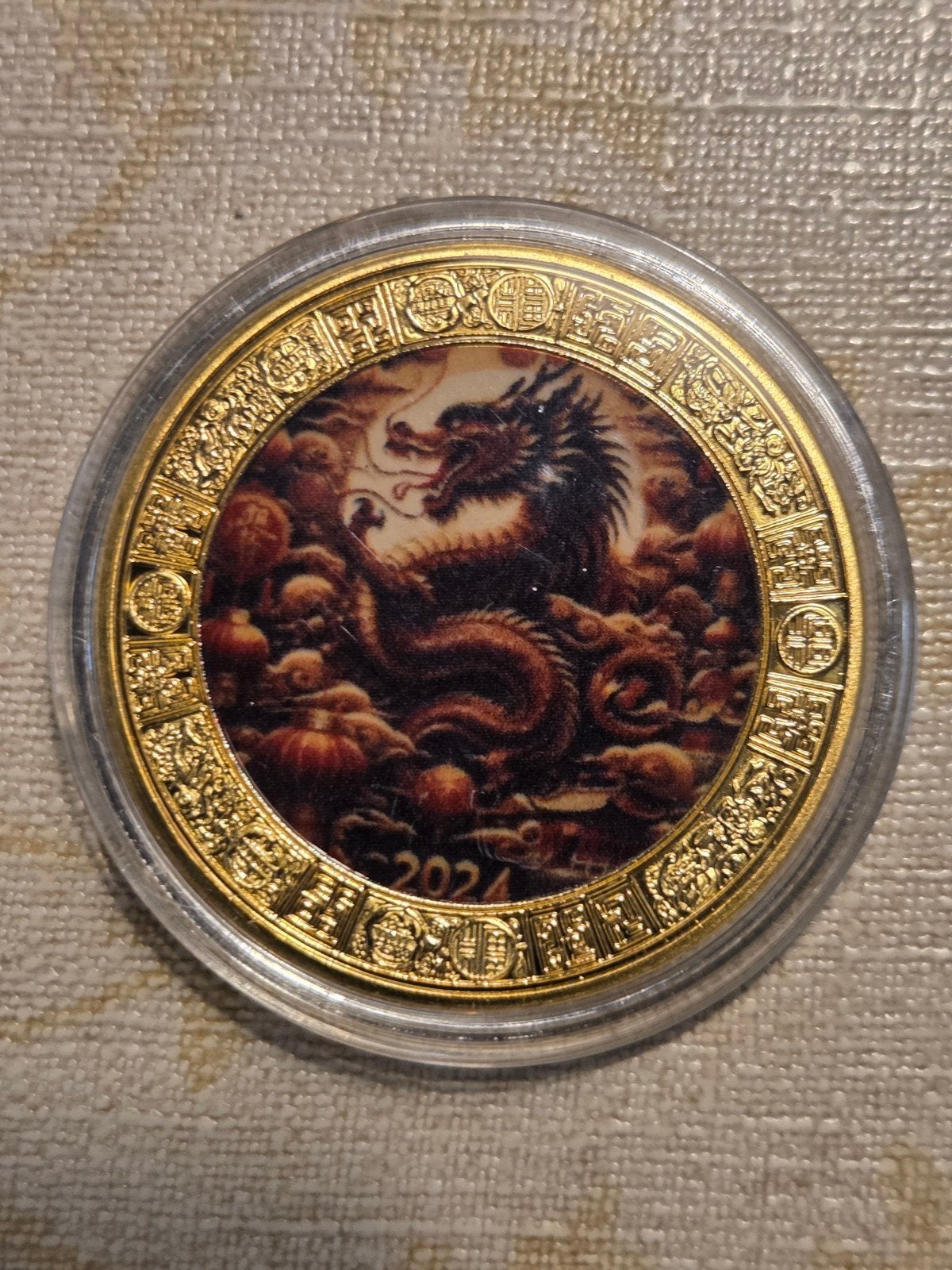 Verzamelmunt Draak 2024 - Jaar van de Draak, Ophalen of Verzenden, Overige typen