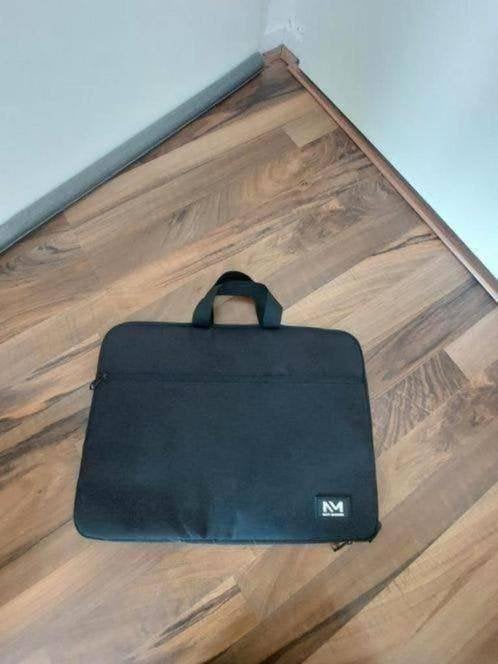 Zwarte laptoptas 15,6 inch van Navy Madden, 40.5x29.5x2cm, Computers en Software, Laptoptassen, Ophalen of Verzenden, 15 inch