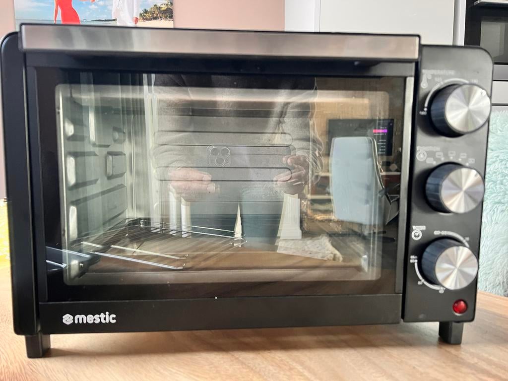 Compact Mestic camping oventje MHO 120 ideaal voor onderweg!, Ophalen, Minder dan 45 cm, Gebruikt, Oven