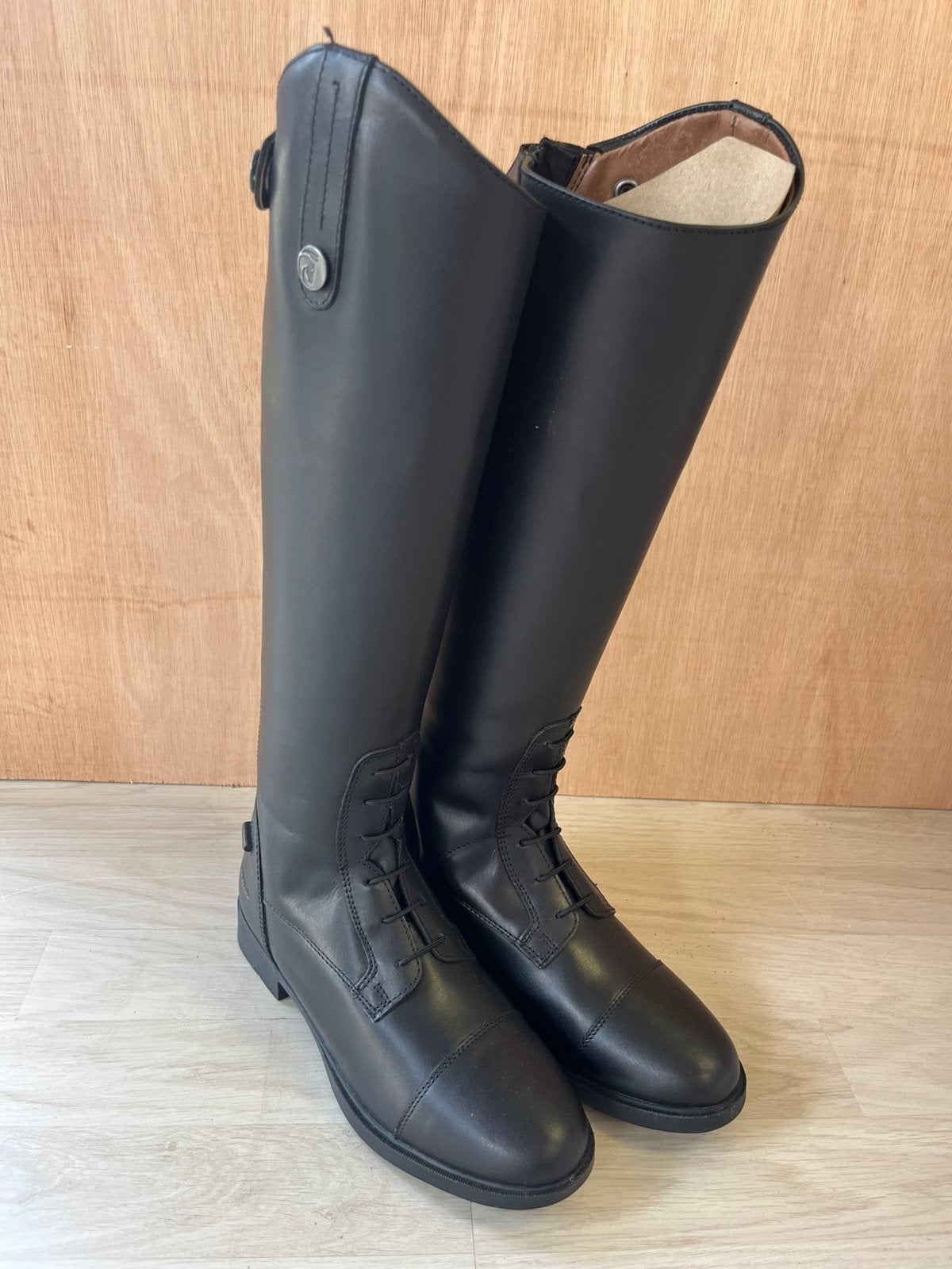 Gloednieuwe Horka paardrij laarzen 50% korting, Met stretch, Nieuw, Ophalen of Verzenden, Zwart