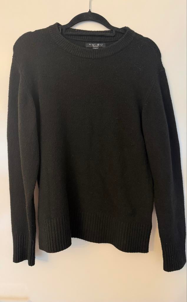 Zwart Twinset van Amisu: Trui en Broek, Ophalen of Verzenden, Gedragen, Maat 36 (S), Zwart