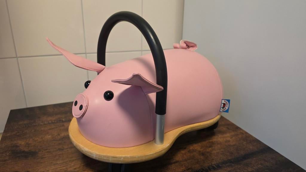 Wheely Biggetje Loopauto – Uren Speelplezier!, Ophalen of Verzenden, Loopvoertuig