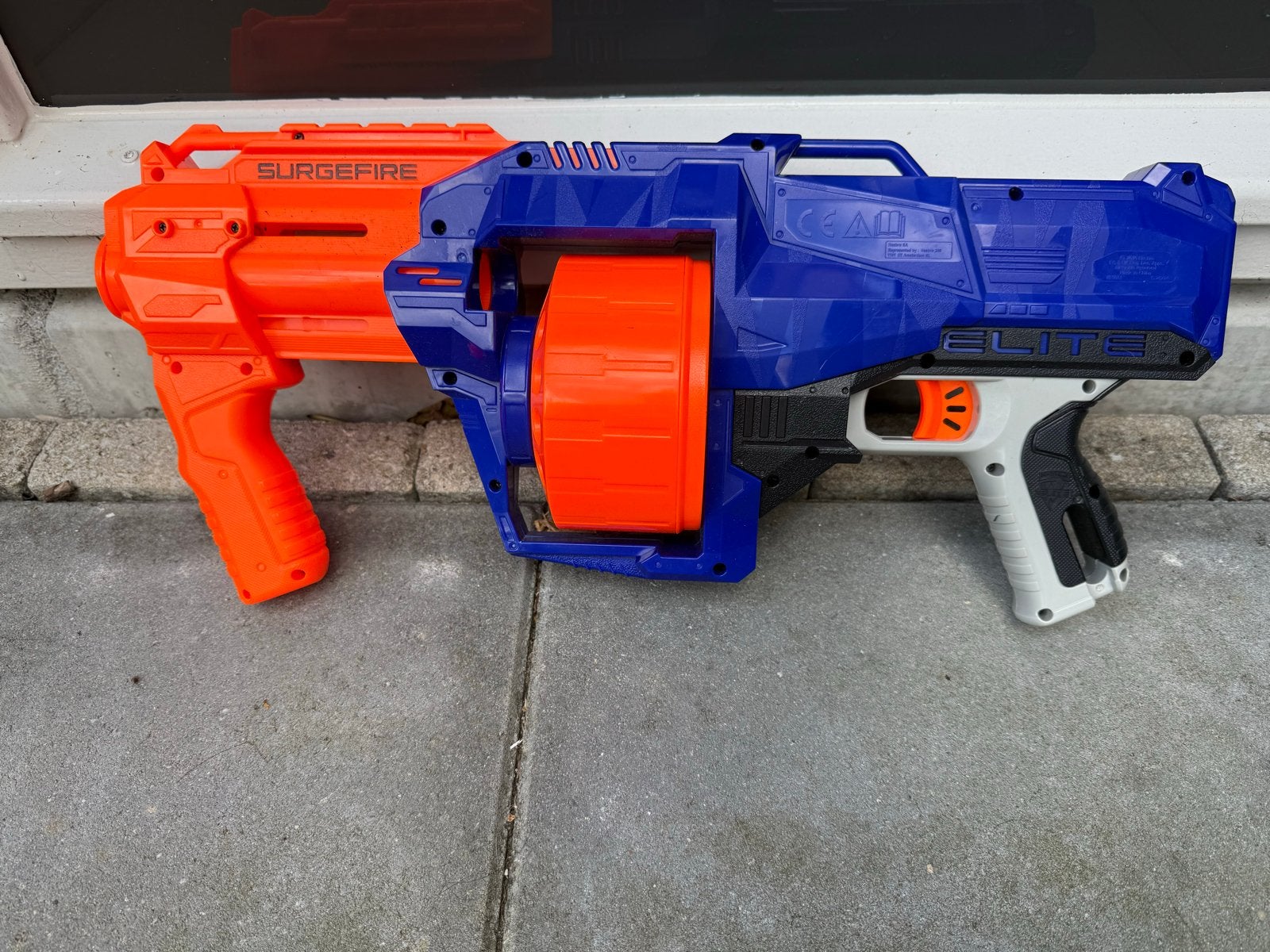 Nerf Surgefire en Elite speelgoedgeweren, Ophalen of Verzenden, Gebruikt, Jongen of Meisje