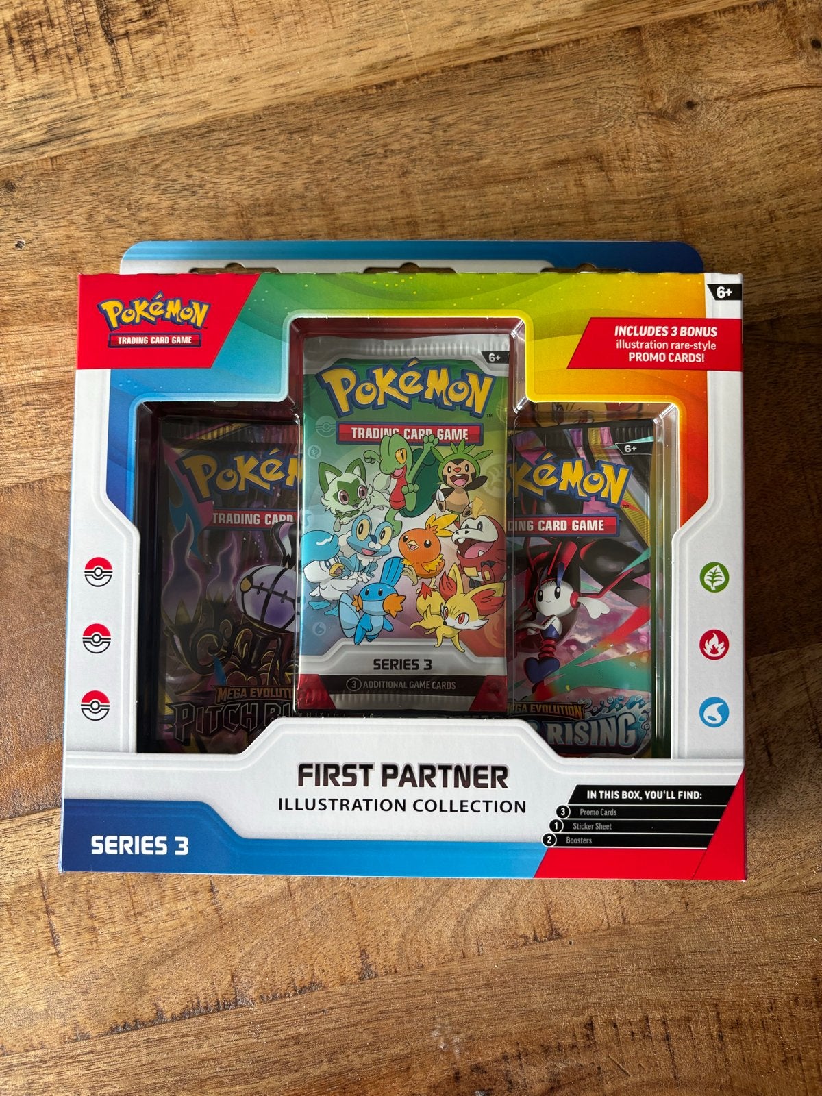Pokémon First Partner Illustration Collection Series 3, Ophalen of Verzenden, Nieuw, Booster