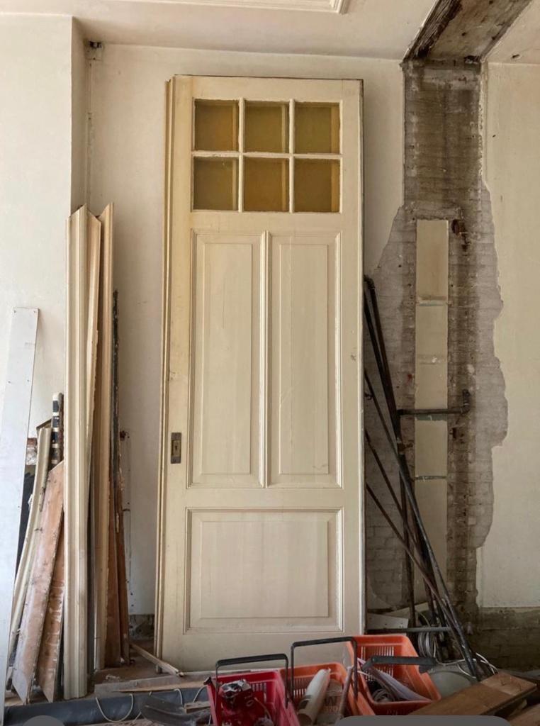 originele en suite-deuren / schuifdeuren circa 1912, Ophalen, Gebruikt, Overige typen, Schuifdeur