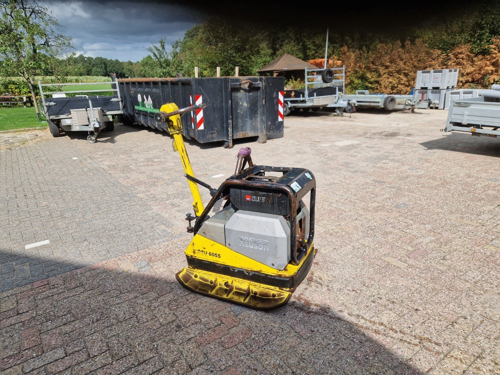 Wacker Neuson DPU 6055 Trilplaat - 2002, Ophalen