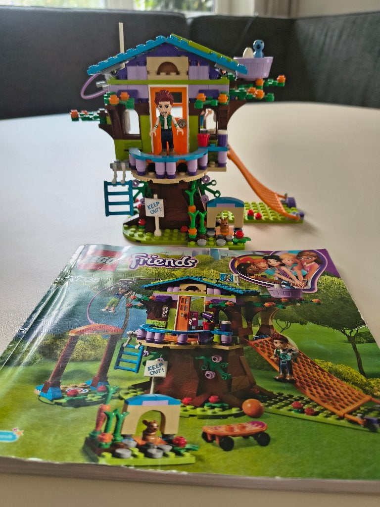LEGO Friends Mia's boomhut 41335, Lego, Friends, Ophalen of Verzenden, Zo goed als nieuw