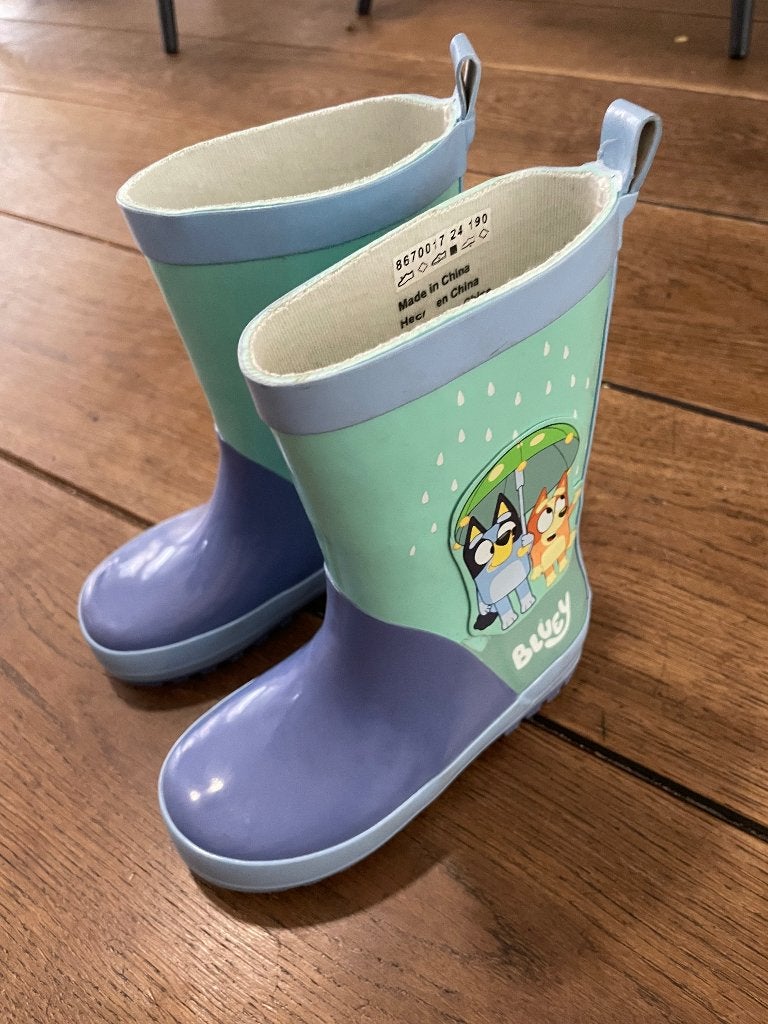 Bluey kinderlaarsjes, Ophalen, Jongen of Meisje, Laarzen, Zo goed als nieuw