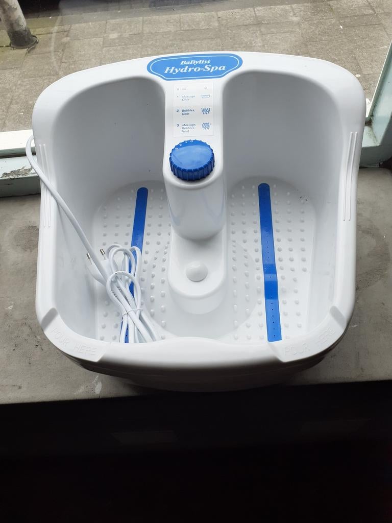 BaByliss Hydro-Spa Voetenbad - Ontspanning voor uw voeten, Ophalen, Zo goed als nieuw, Hand- en Voetverzorging