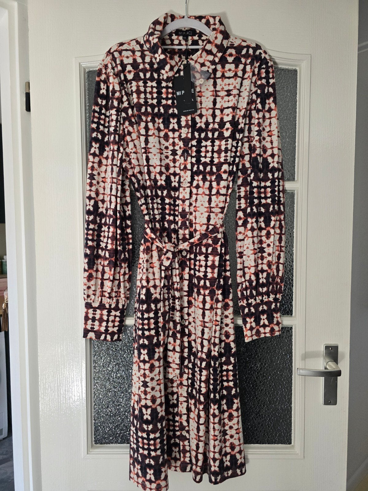 Nieuw mi piace jurk xxl kit grape apple, Kleding | Dames, Ophalen of Verzenden, Nieuw, Maat 46/48 (XL) of groter, Onder de knie