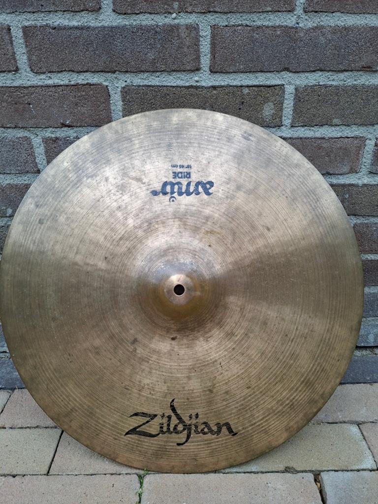 Zildjian Amir Ride bekken 18 inch / 45 cm, Ophalen, Gebruikt, Overige merken