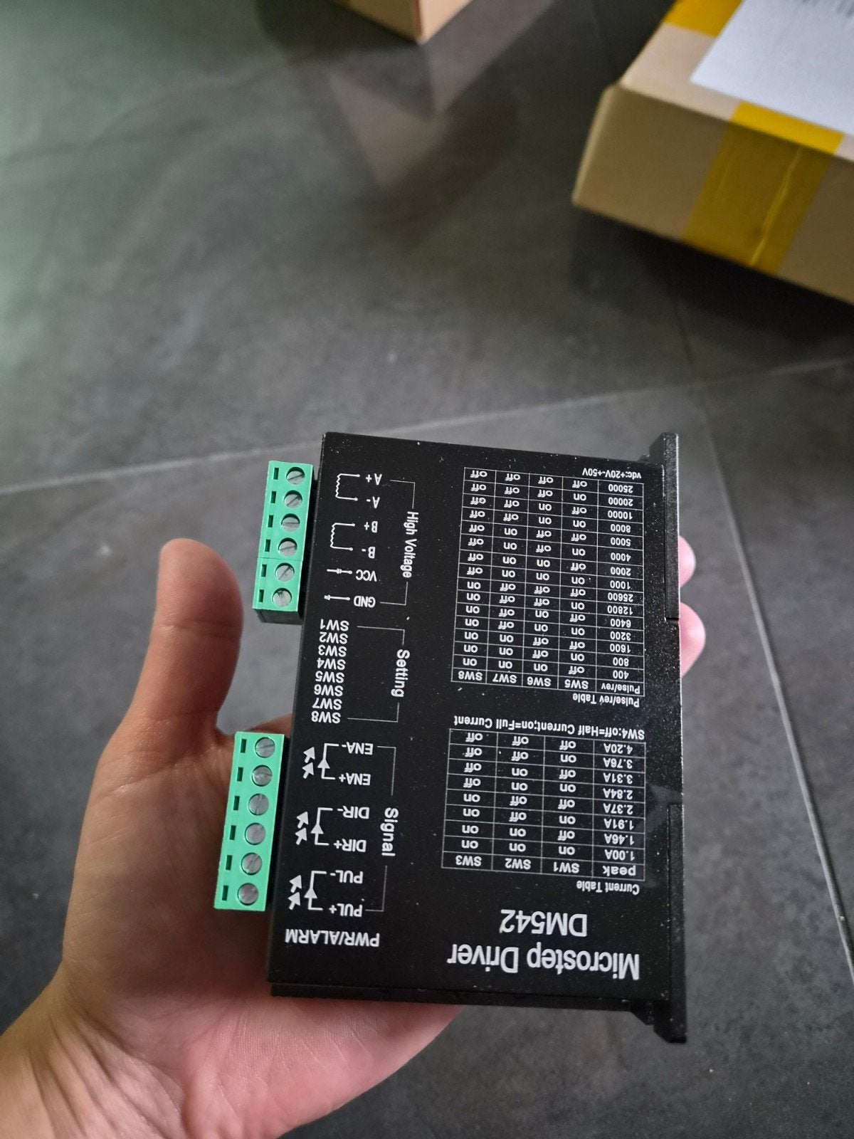 DM542 Microstep Driver – Stappenmotordriver voor CNC, Ophalen of Verzenden, Nieuw