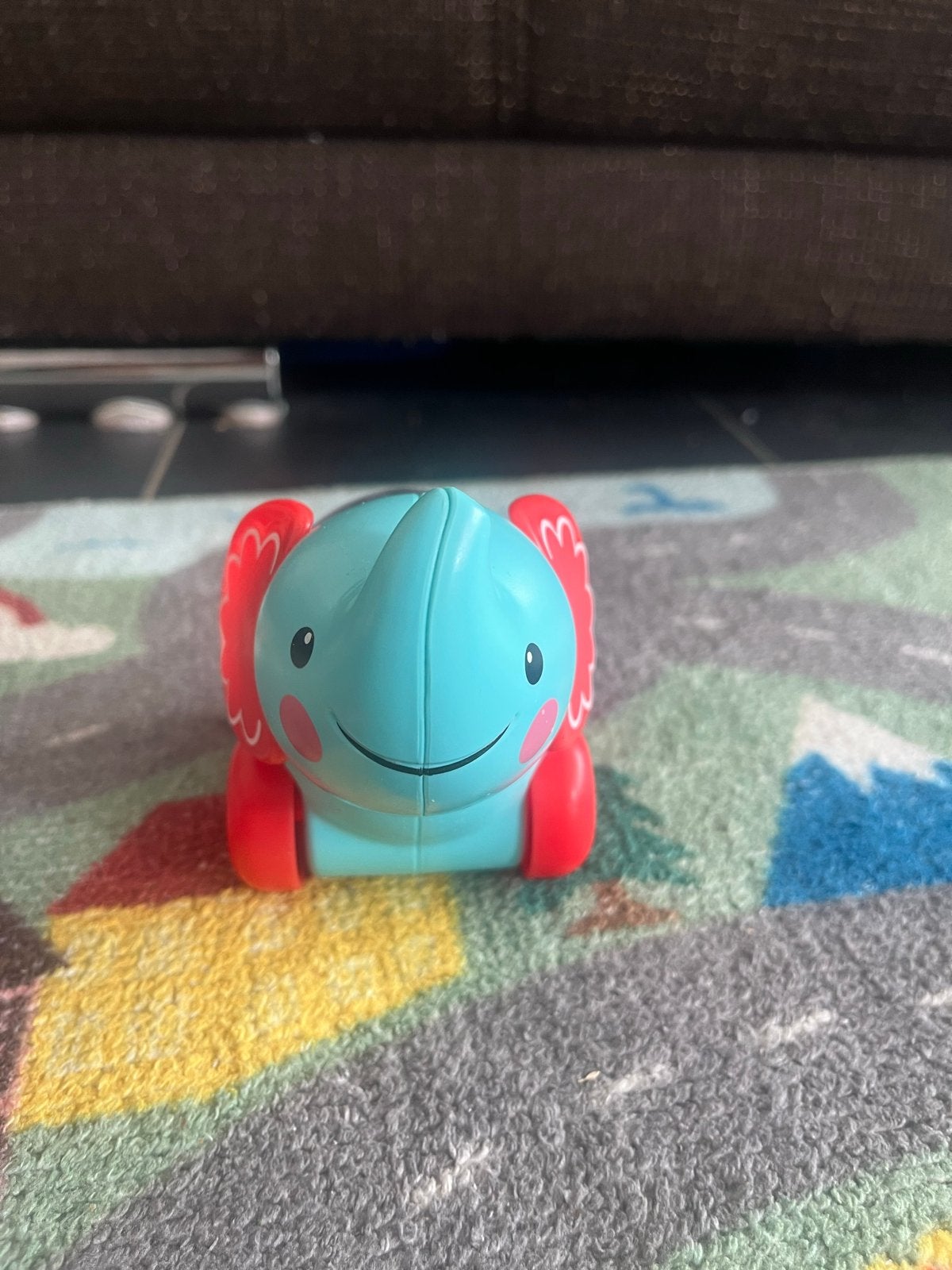 Fisher-Price Olifant Rammelaar Duw- of Trekspeelgoed, Kinderen en Baby's, Speelgoed | Fisher-Price, Ophalen of Verzenden, Zo goed als nieuw
