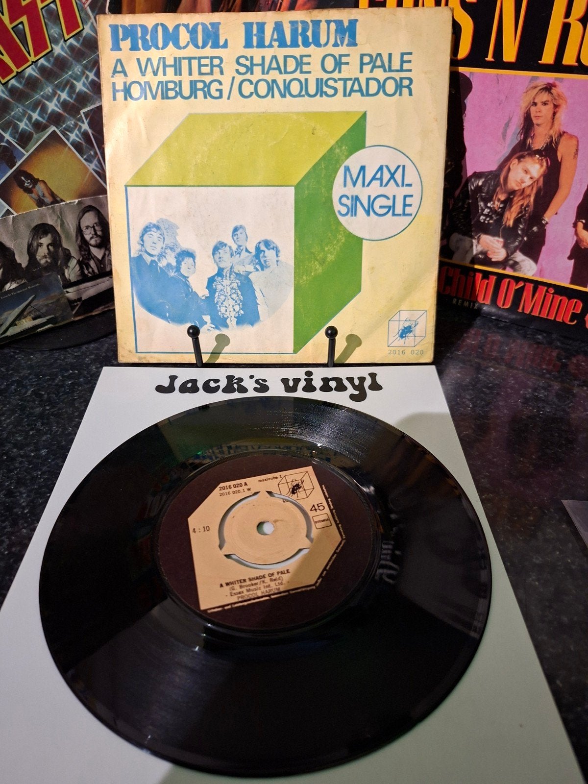 Procol Harum - A Whiter Shade of Pale / Homburg  1972), Gebruikt, 7 inch, Ophalen of Verzenden, Fotohoes