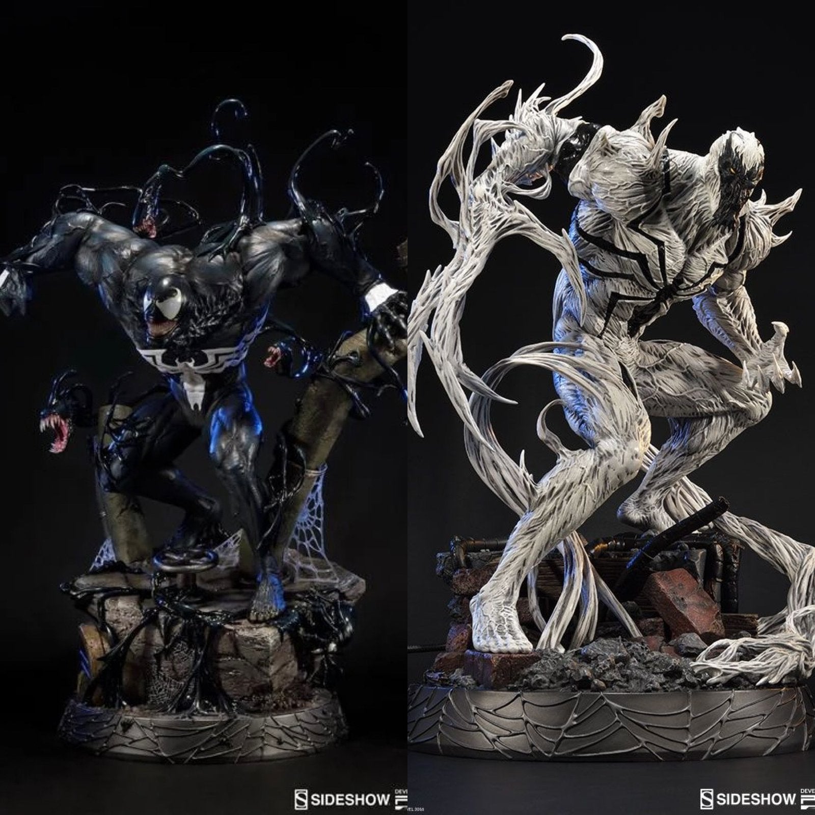 Prime 1 Studio Exclusive Venom & Anti-Venom Marvel  set, Verzamelen, Ophalen, Zo goed als nieuw, Fantasy
