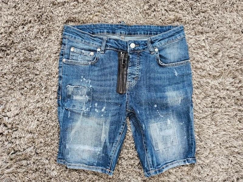 My Brand Exclusive short jeans blauw maat 31, W32 (confectie 46) of kleiner, Zo goed als nieuw, My Brand, Verzenden