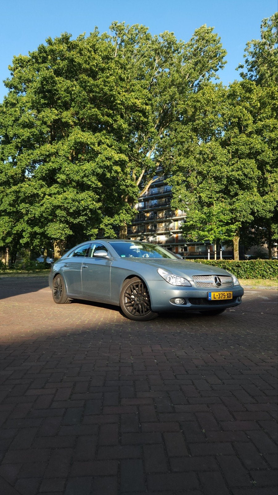 Mercedes-Benz CLS 3.5 Cls350 CGI AUT 2006 Grijs, Auto's, Mercedes-Benz, Automaat, Achterwielaandrijving, 4 stoelen, 11 km/l