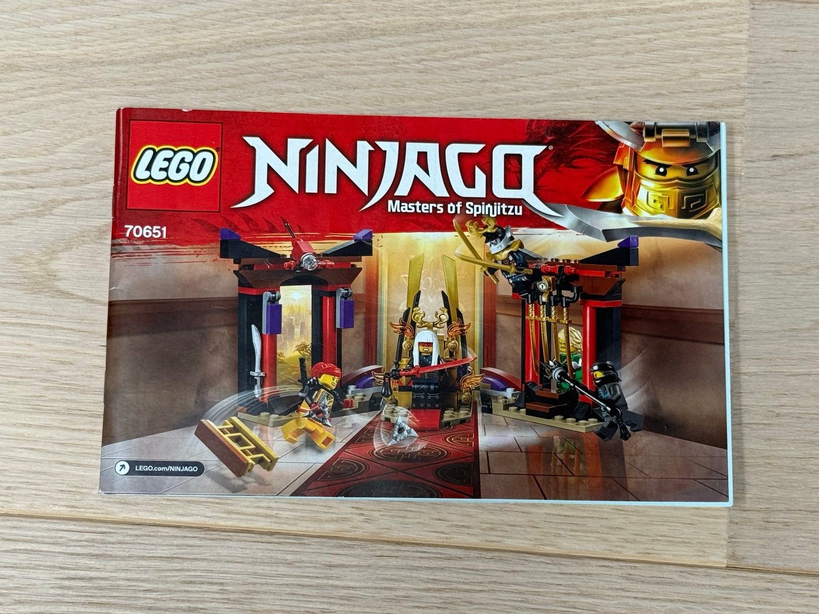Lego Ninjago Masters of Spinjitzu 70651, Lego, Ophalen of Verzenden, Zo goed als nieuw, Compleet