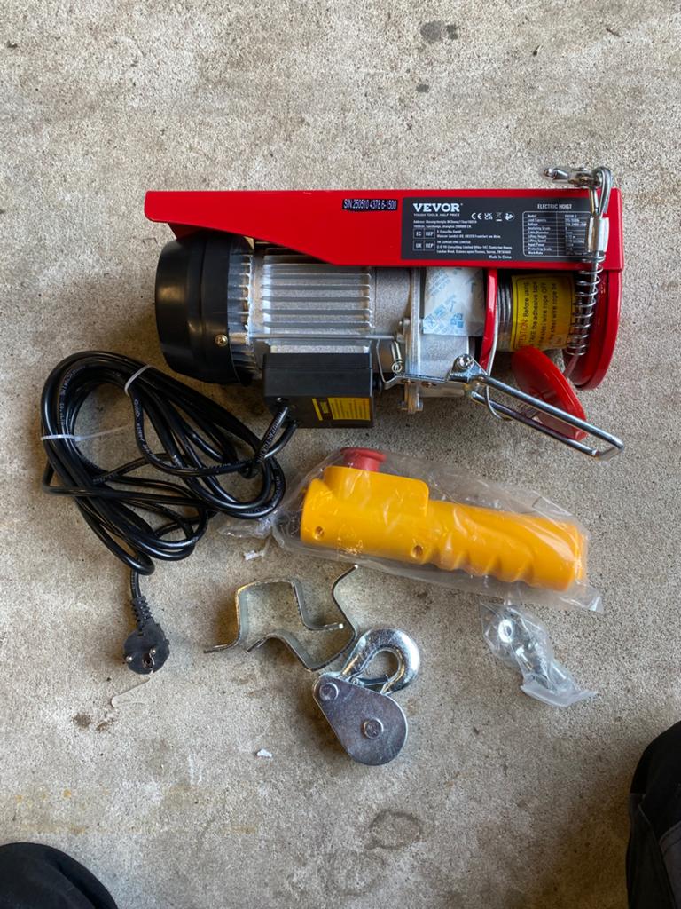 Electrische takel, Ophalen of Verzenden, Nieuw, Elektrisch