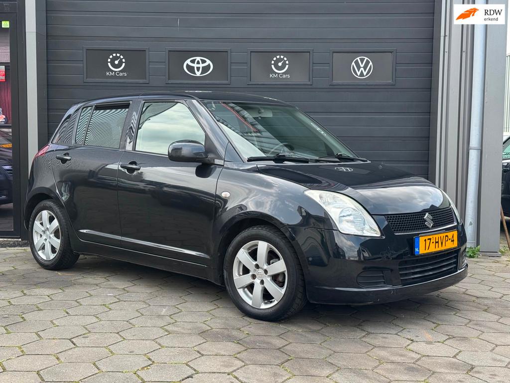 Suzuki Swift 1.3 GLS - Lage km / NAP - Airco - 5 Deurs -, Voorwielaandrijving, Stof, Zwart, 965 kg