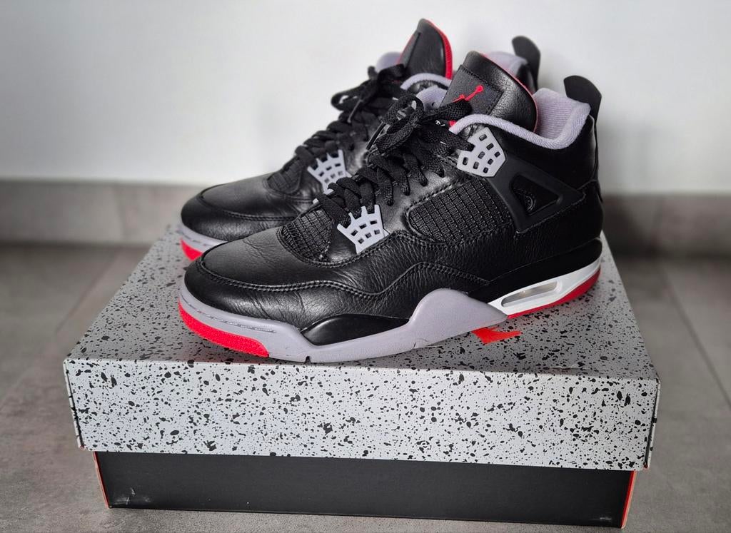 Nike Air Jordan Bred sneakers, Zwart, Ophalen of Verzenden, Nike Air Jordan, Sneakers of Gympen