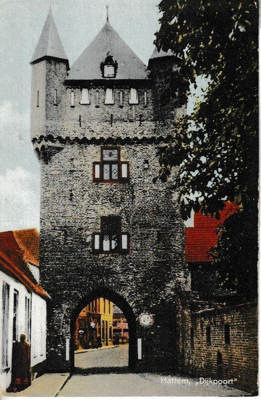 HATTEM - DIJKPOORT, Verzamelen, Ophalen of Verzenden, Ongelopen, Gelderland