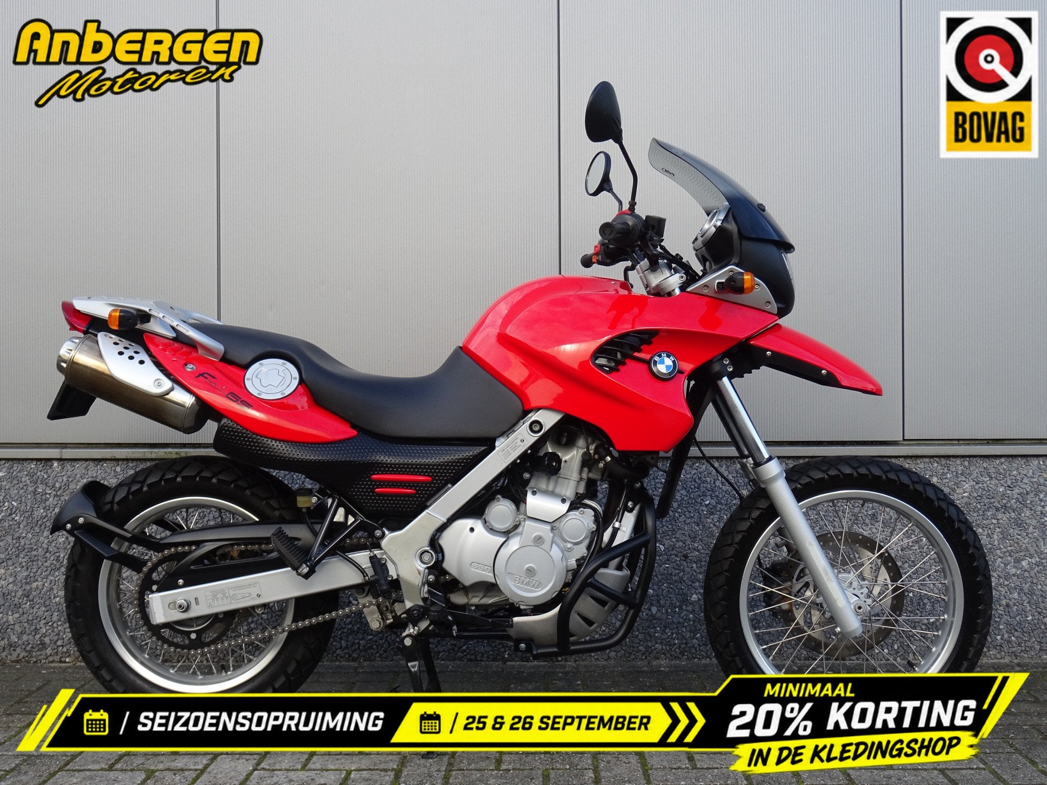 BMW F 650 GS (bj 2001), Toermotor, 650 cc, Gebruikt, Bedrijf