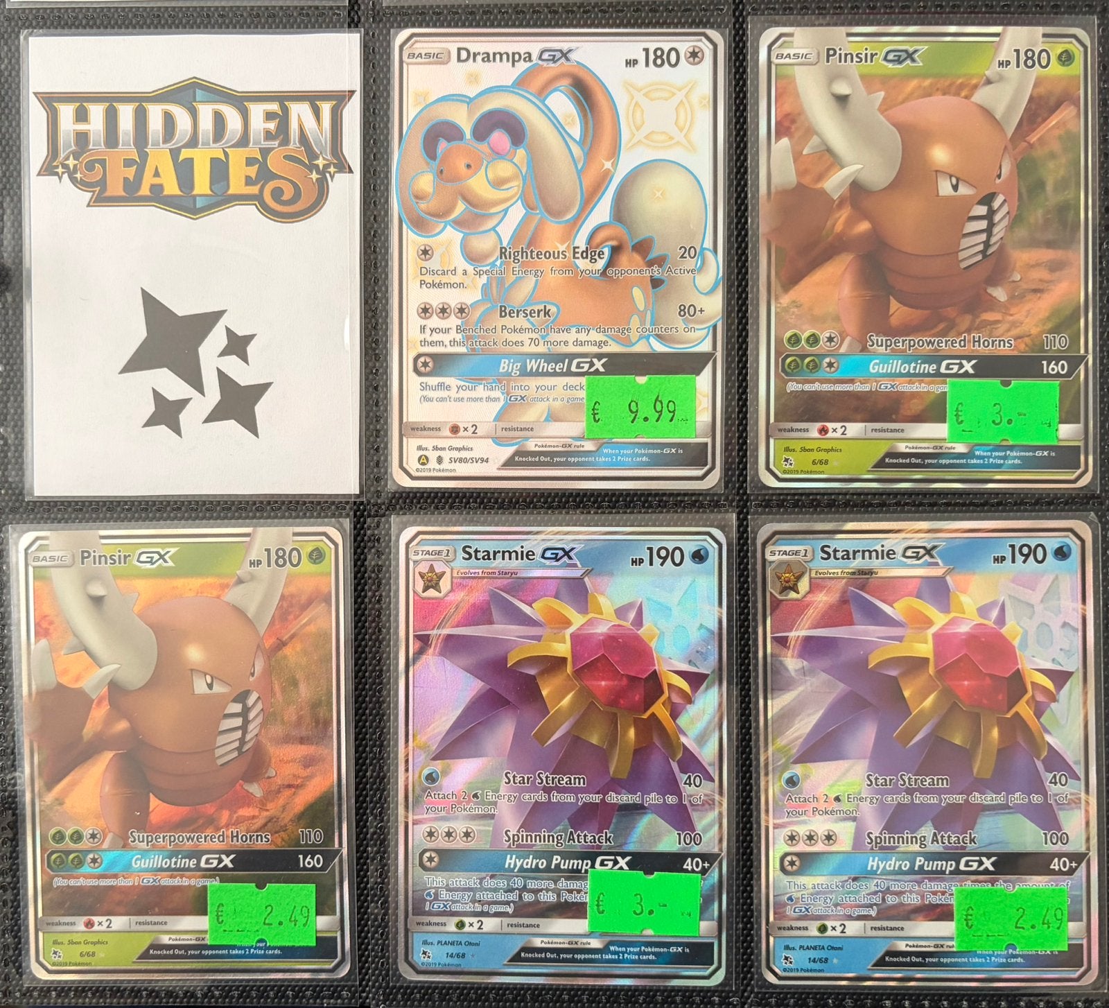 Hidden Fates Hits Pokemon kaarten, Hobby en Vrije tijd, Ophalen of Verzenden, Zo goed als nieuw, Meerdere kaarten