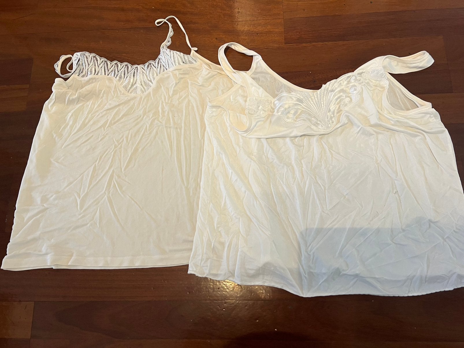 Onderhemden - lingerie - creme - 48/50, Verzenden, Wit, Overige typen