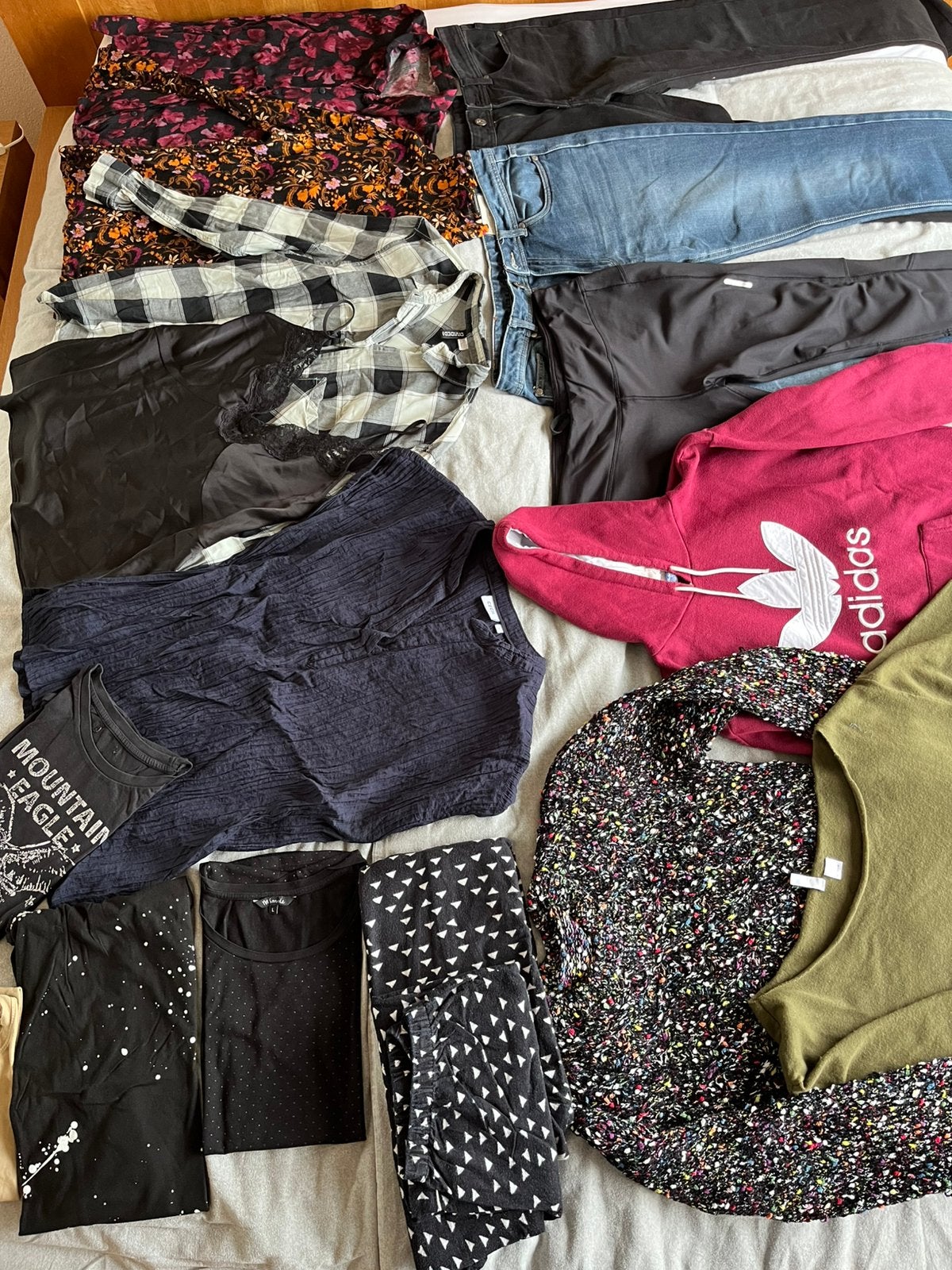 Kledingpakket maat L, Ophalen of Verzenden, Gedragen, Maat 42/44 (L)