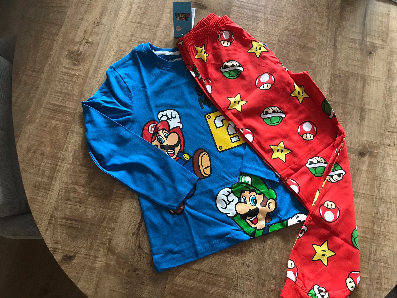 Super Mario Pyjama, Ophalen of Verzenden, Nieuw, Jongen of Meisje, Nacht- of Onderkleding